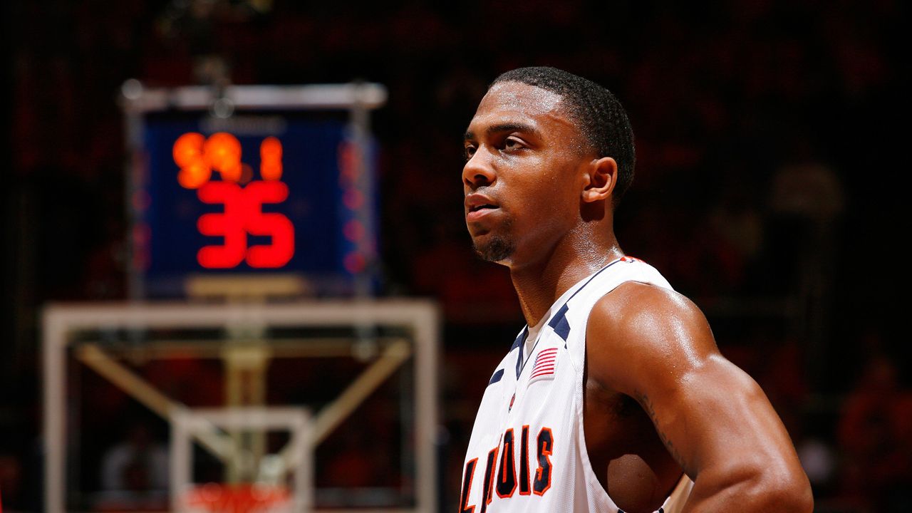 jeffrey jordan, champaign, il february 7 jeff jordan 13 of the illinois fighting illini looks on against the indiana hoosiers at assembly hall on february 7, 2008 in champaign, illinois indiana won 83 79 jordan is the son of former nba great michael jordan photo by joe robbinsgetty images