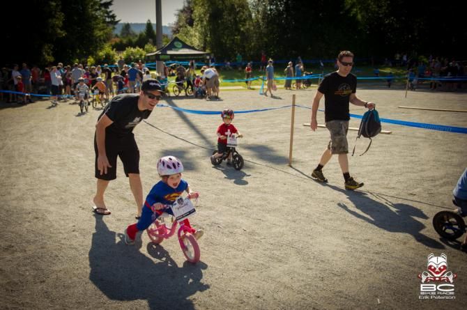 Some kids in action