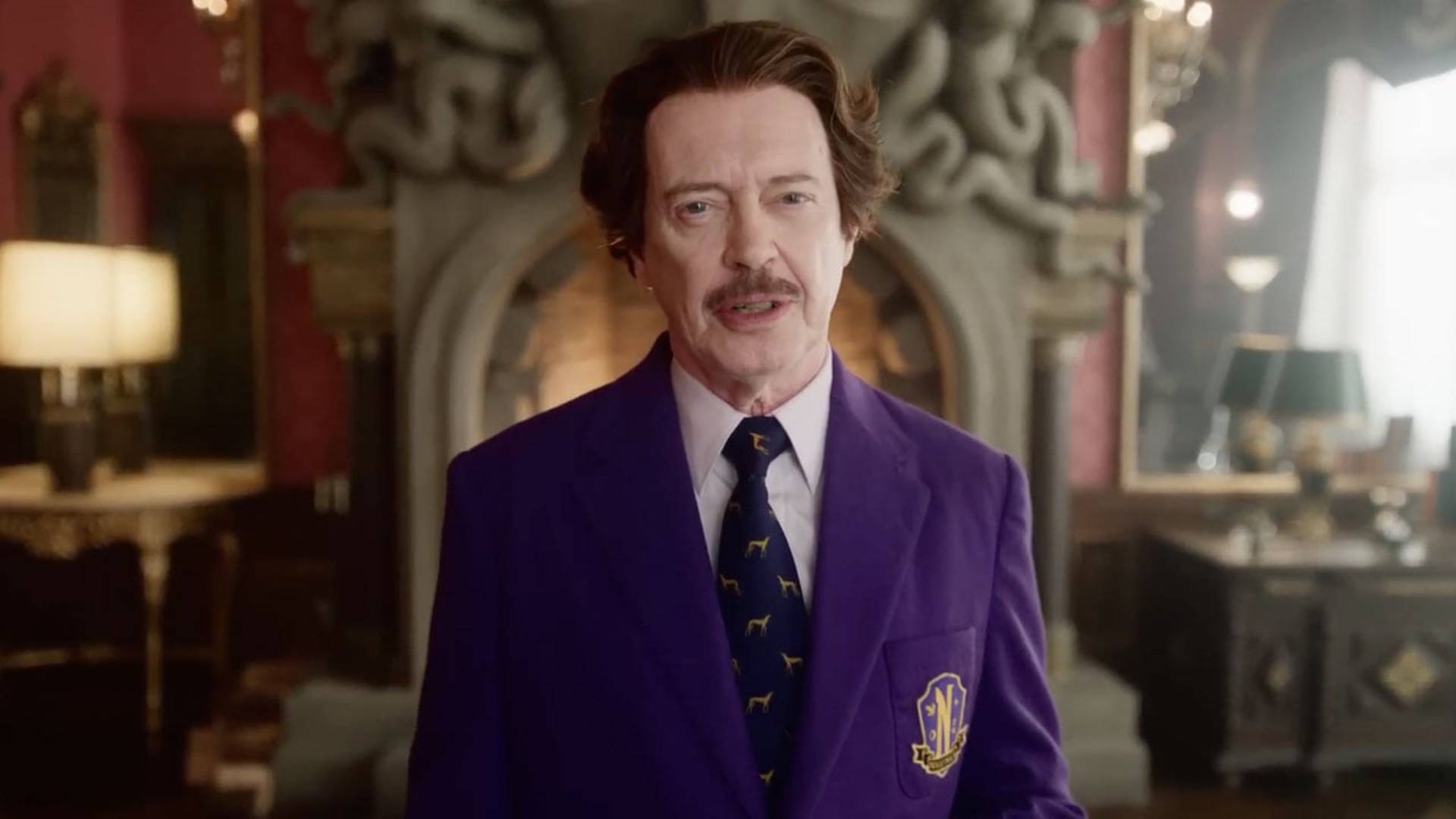 Steve Buscemi as Principal Dort in Wednesday season 2