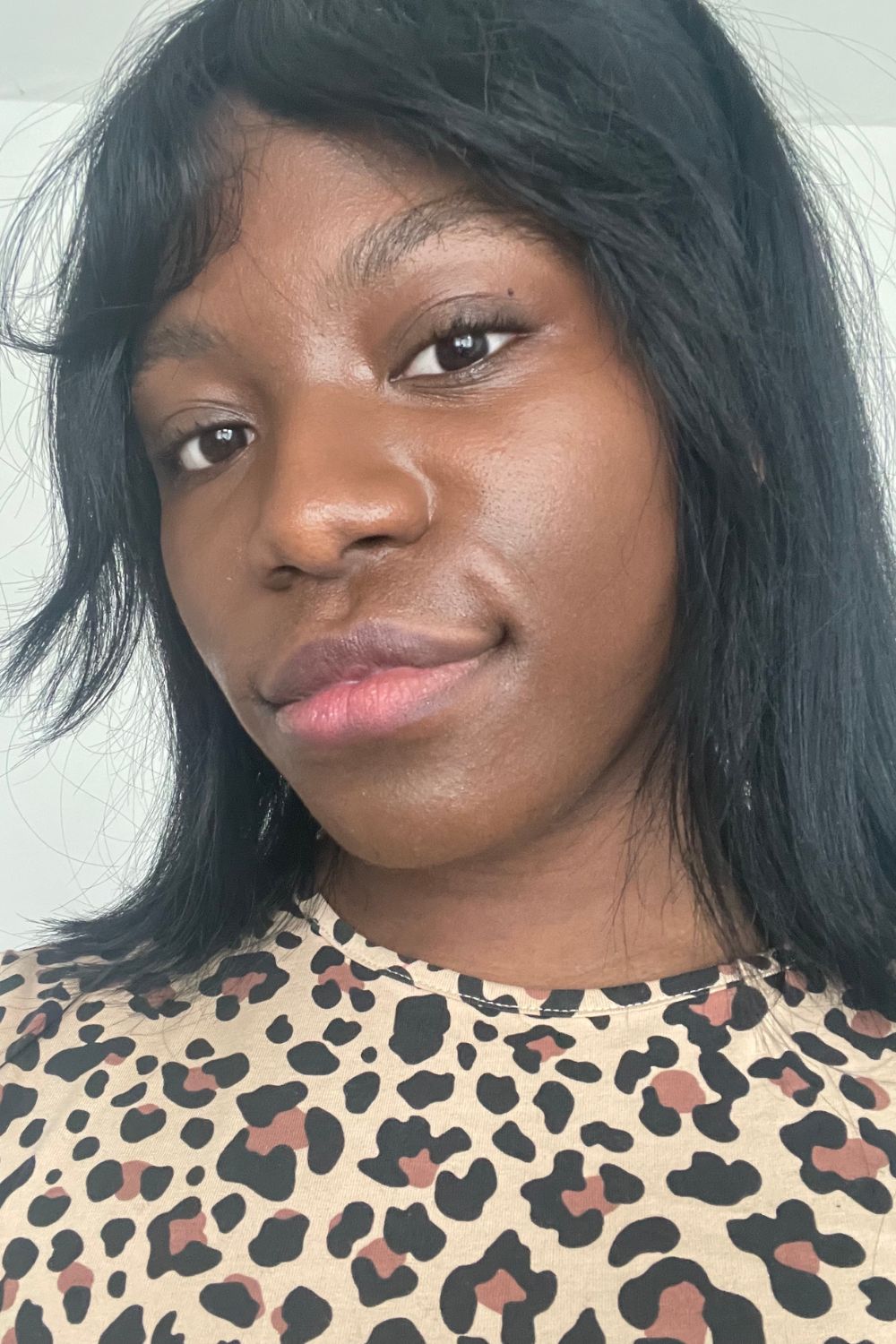 Ata-owaji Victor testing the best foundation for dark skin