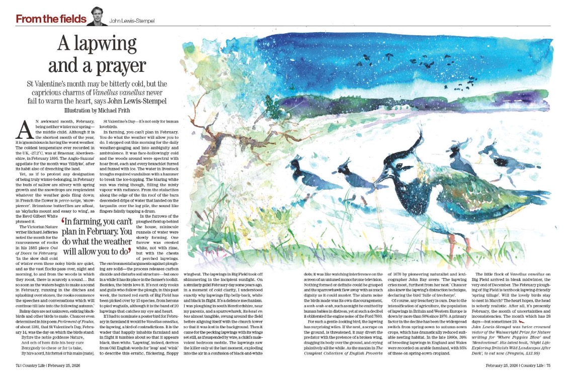 Spread from Country Life 25 February, 2026