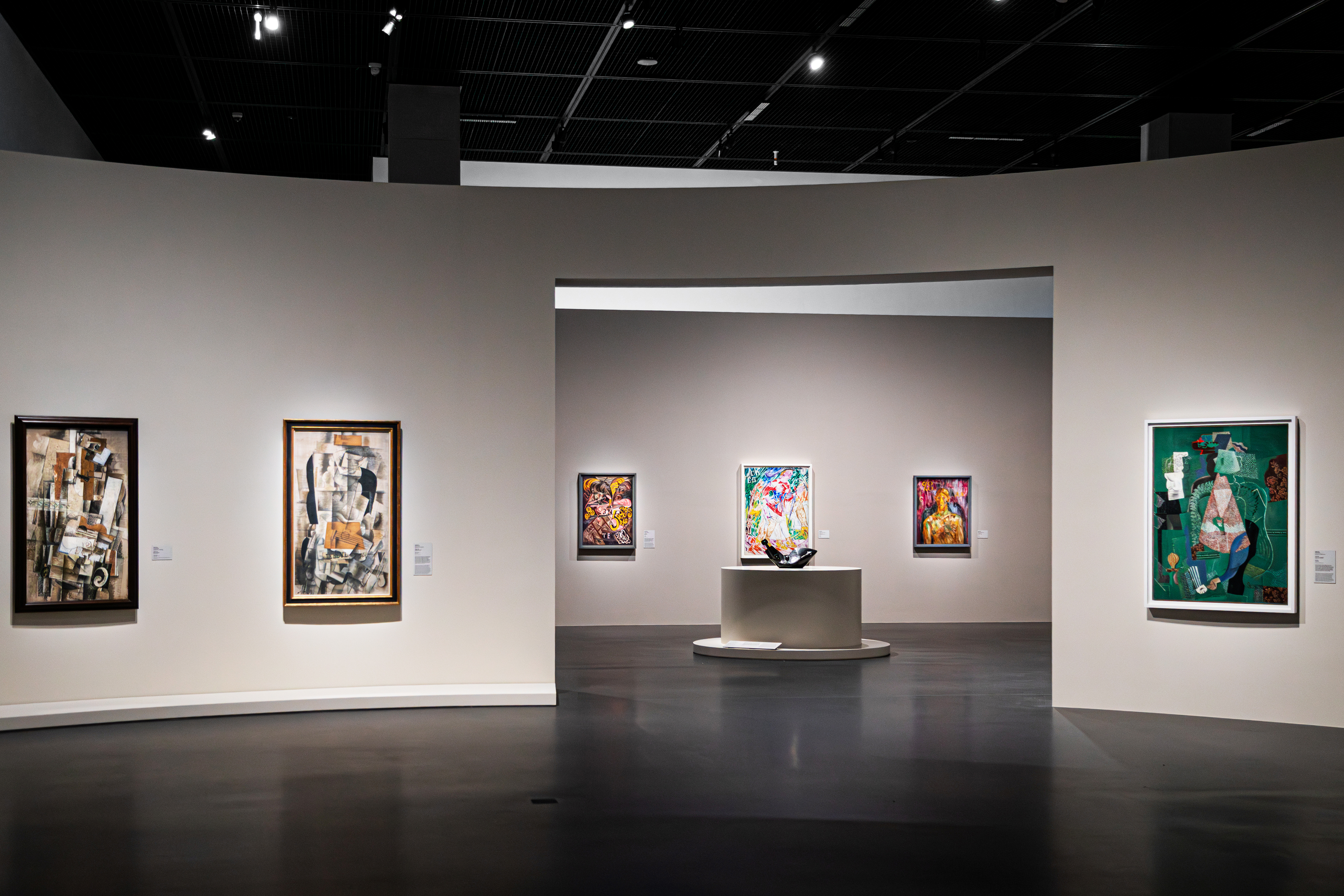 interior and exhibitions of Centre Pompidou Hanwha