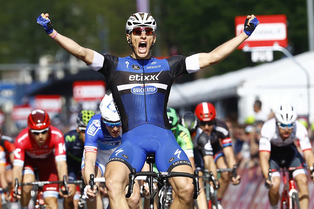 Marcel Kittel (Etixx-Quickstep) wins stage 2 of the Giro d'Italia