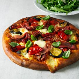 Pesto pizza-recipe ideas-pizza recipes-woman and home