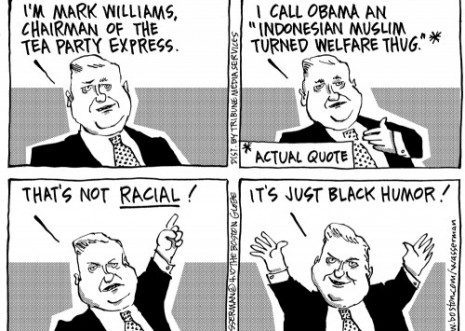 The Tea Party's off-color rhetoric