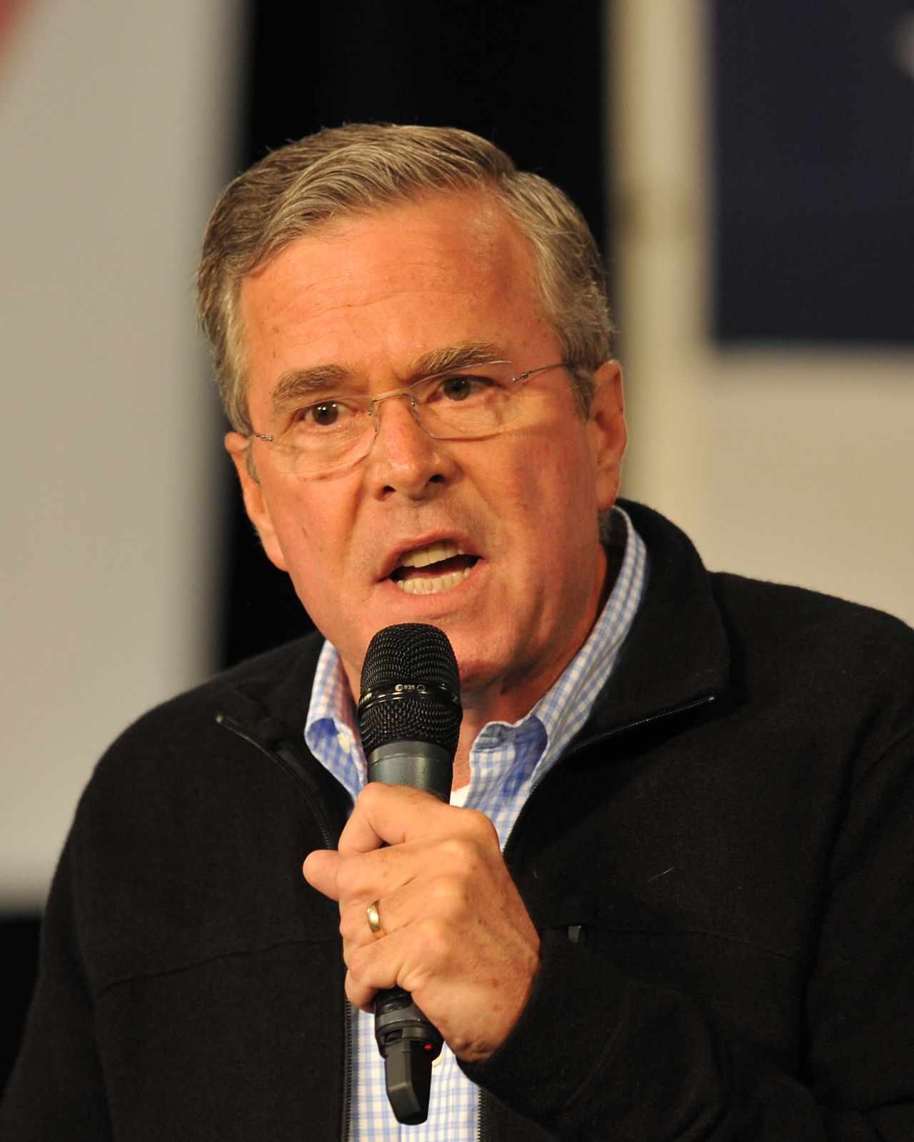 Republican presidential candidate Jeb Bush