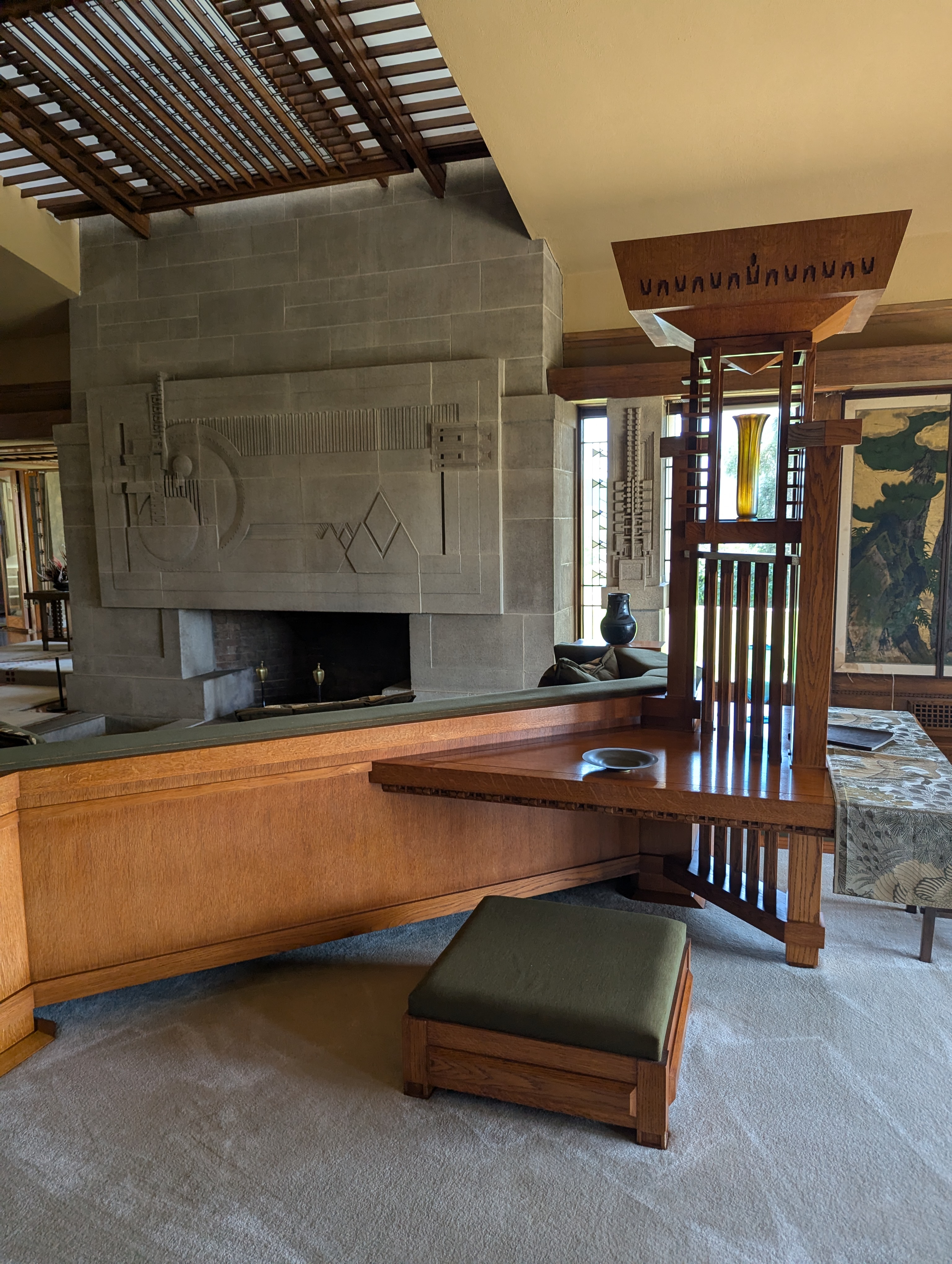 Courtesy of Cultural Affairs Department/ Hollyhock House/ Frank Lloyd Wright