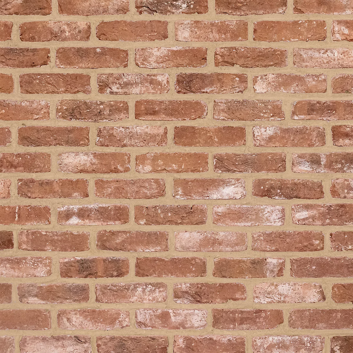 The Brick Tile Company Reclaimed Tumbled Red Brick slip
