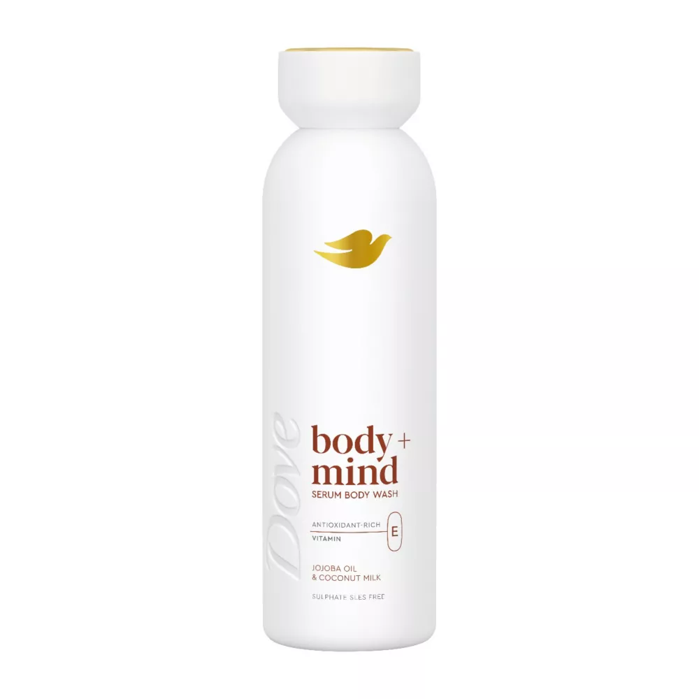 Dove Body + Mind Jojoba Oil &amp;amp; Coconut Milk Serum Body Wash 350ml