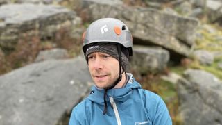 rock climbing gear list: helmet