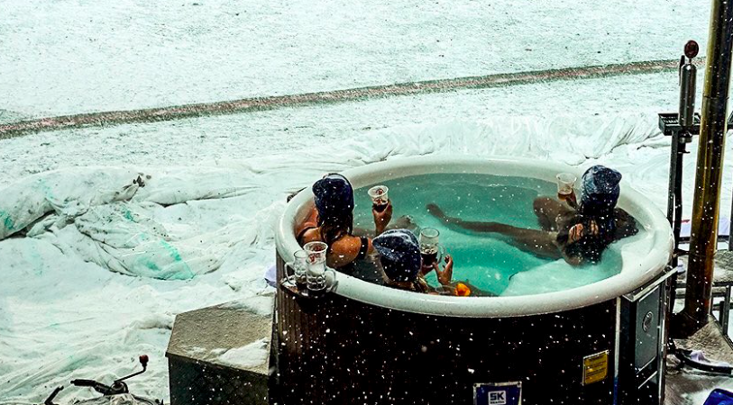 Danish side raffles pitchside jacuzzi seats (and they're amazing ...