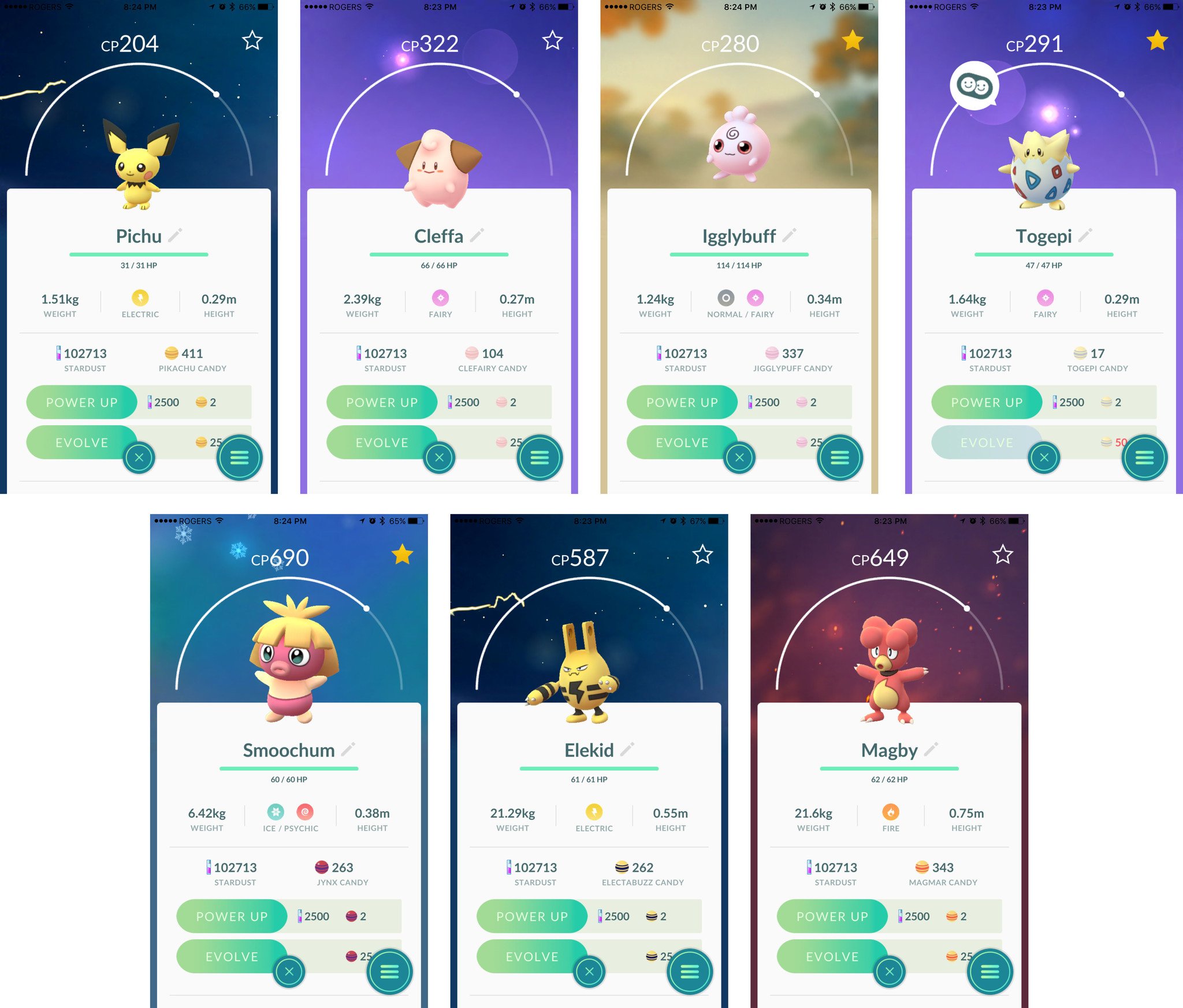 Pokemon Go Gen 2 Babies