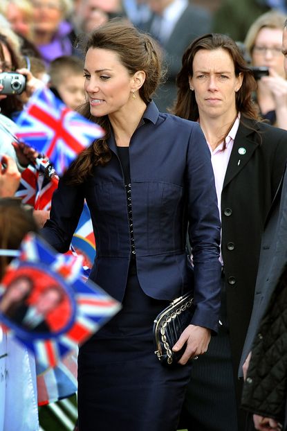Kate Middleton and Emma Probert