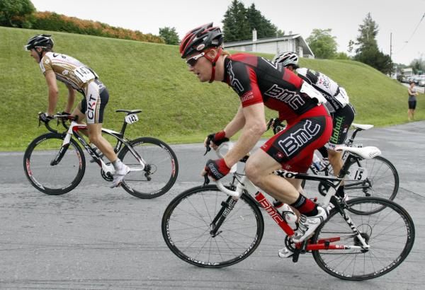 Closing stage action at Tour de Beauce 2010.