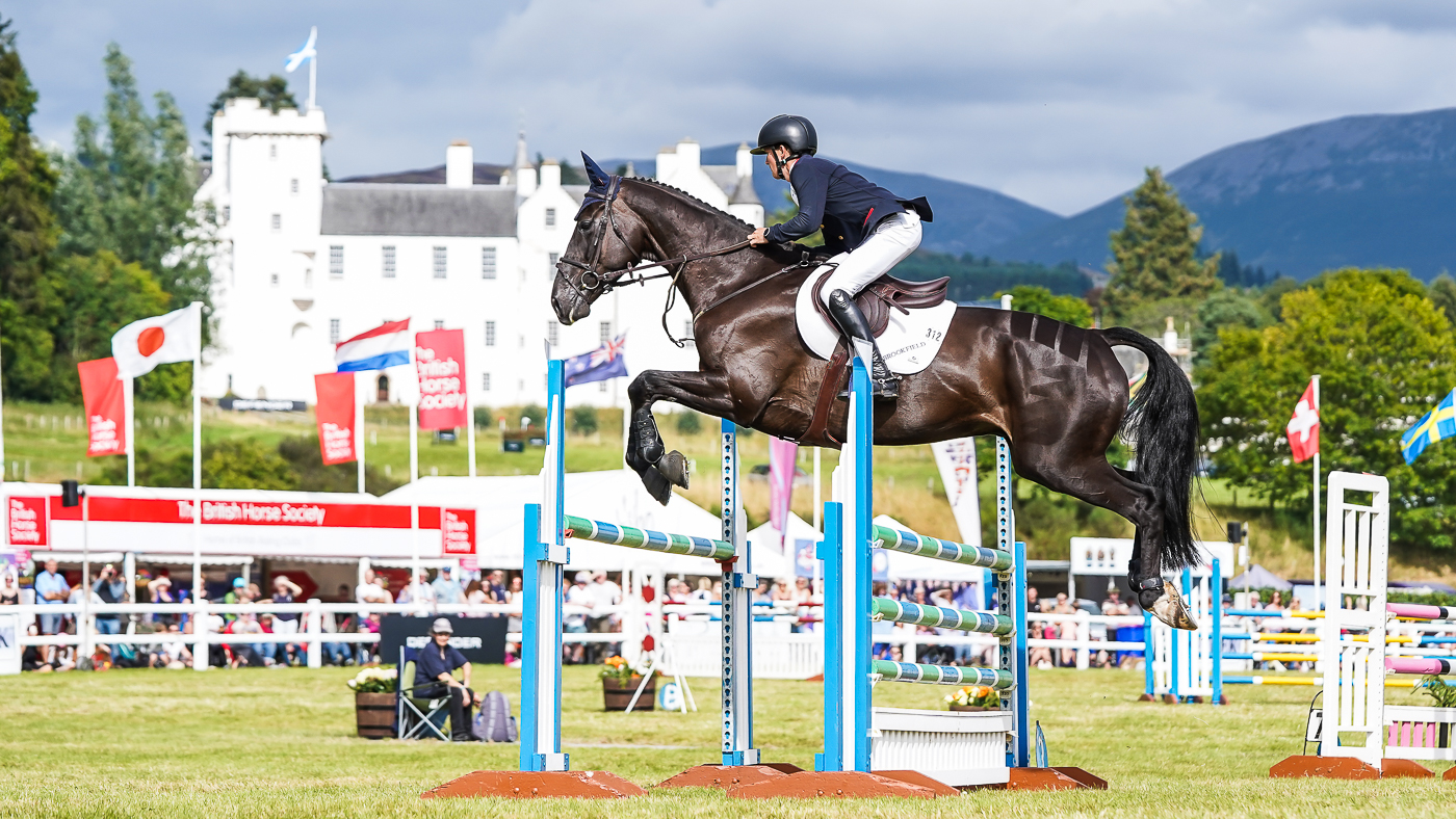 Tom McEwen has won the Blair Castle Horse Trials CCI3*-L on Brookfield Cavalier Cruise