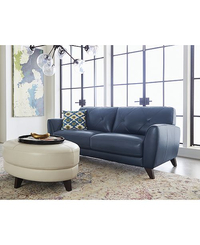Myia Leather Sofa, Created for Macy's | $1,719 $899 at Macy's