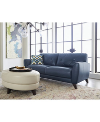 Myia Leather Sofa | $1,719 now $899 at Macy's