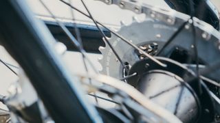 Van Vleuten's world champions bike with 33t sprocket