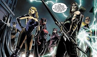 Injustice Insurgency Batman Black Canary Green Arrow Batmwoman Huntress