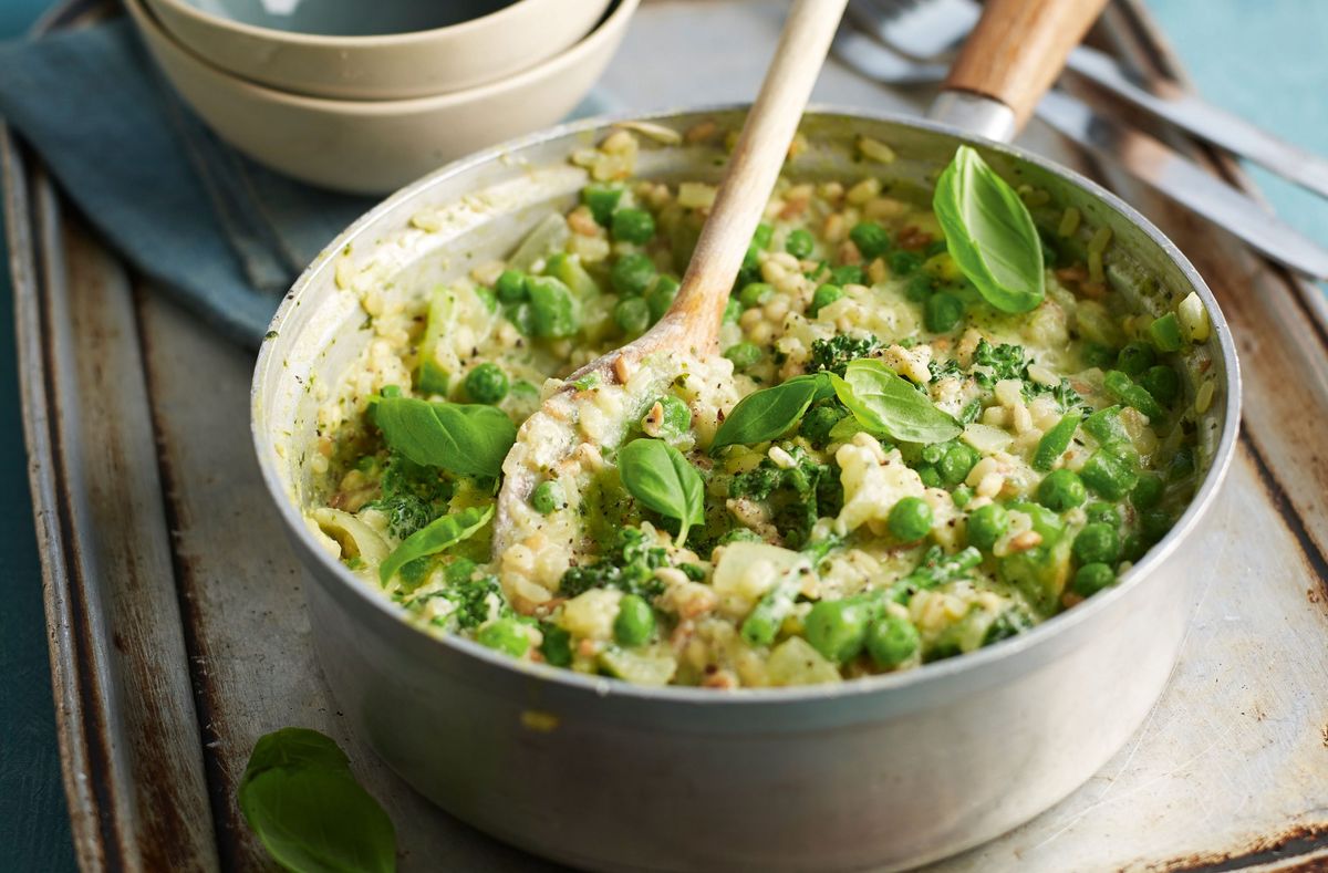 Broccoli risotto British Recipes GoodtoKnow