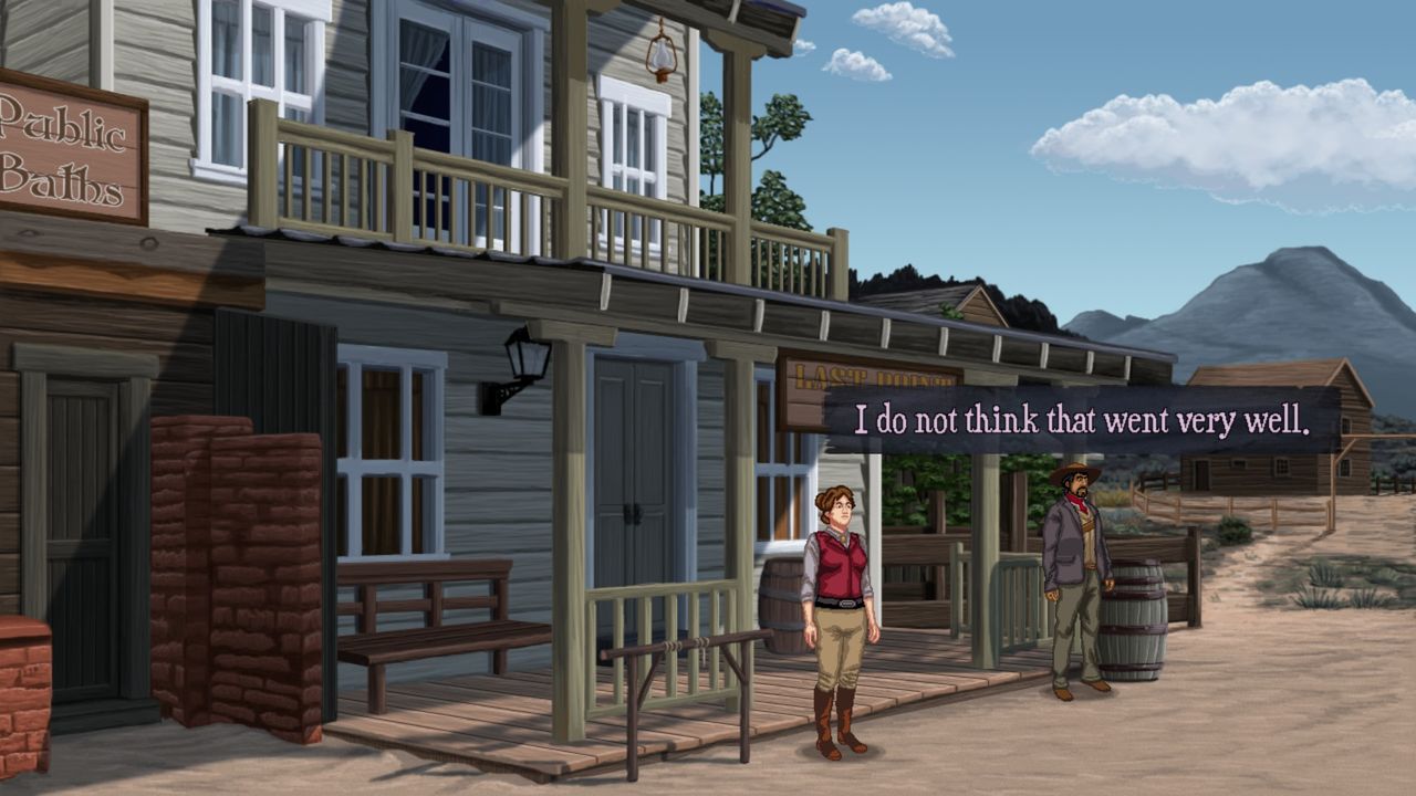 Rosewater, a western point-and-click adventure