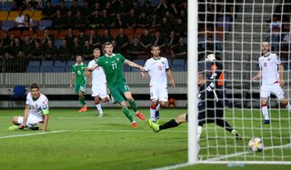 Paddy McNair left it late before netting the winner for Northern Ireland