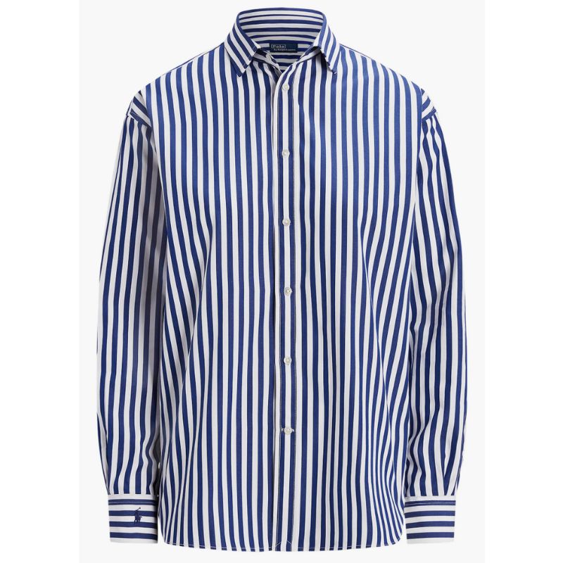 Polo Ralph Lauren, Stripe Relaxed Fit Cotton Button-Up Shirt
