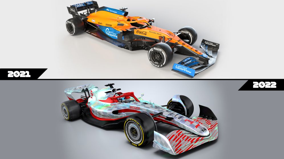 New Formula 1 race car: 2022 F1 car reveal promises better racing, more  sustainability - CNET
