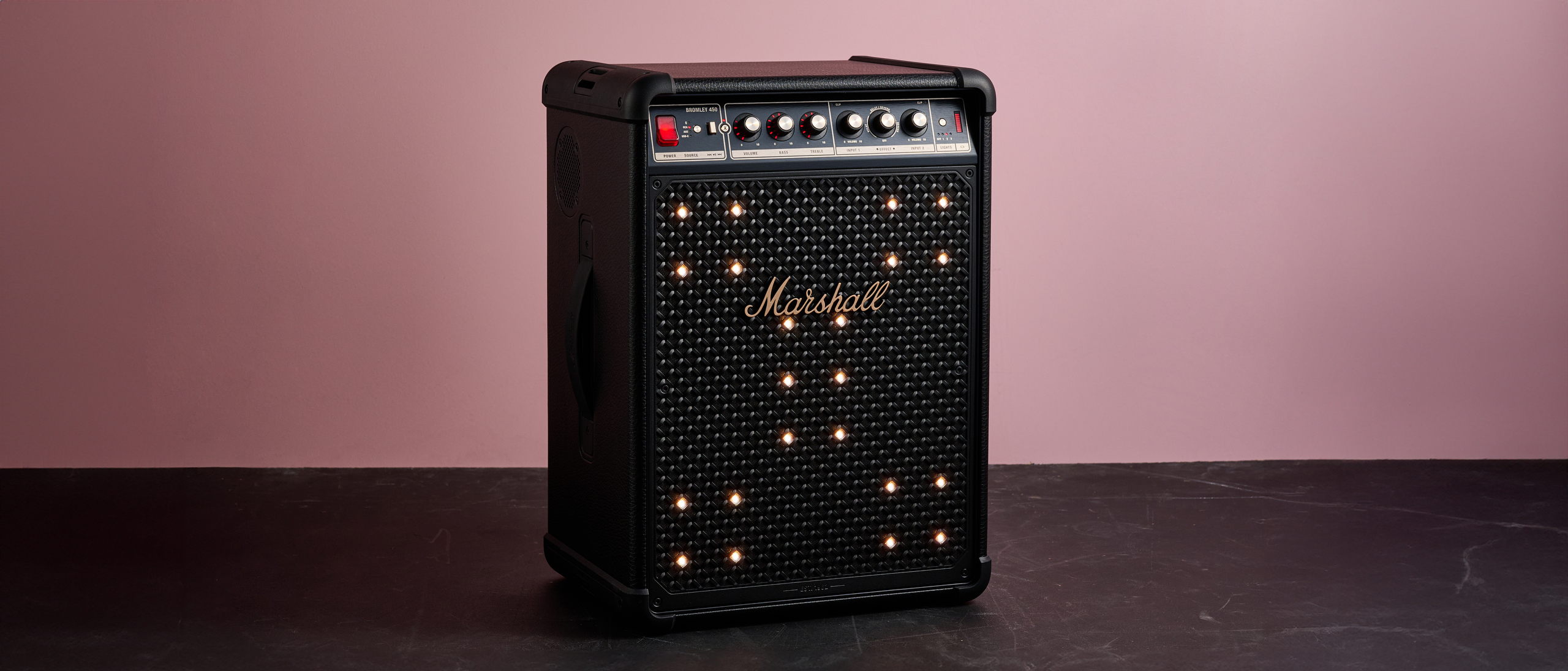 Lights on the Marshall Bromley 450