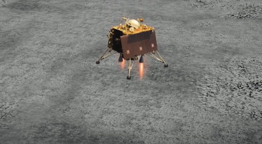 India Admits Its Moon Lander Crashed, Cites Problem with Braking Thrusters