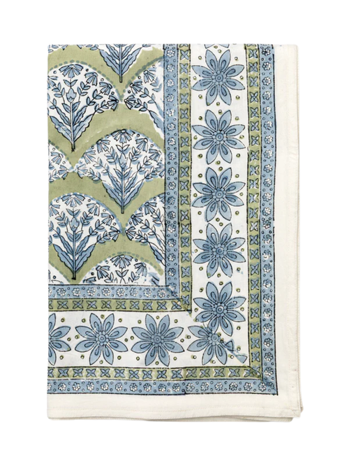 Romi Block Print Tablecloth