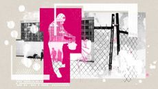 An illustration on asylum hotel conditions