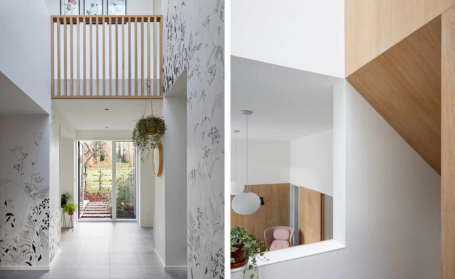 The house was created as a speculative project for a private developer