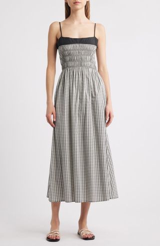 Primrose Gingham A-Line Dress