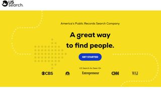 Website screenshot for US Search