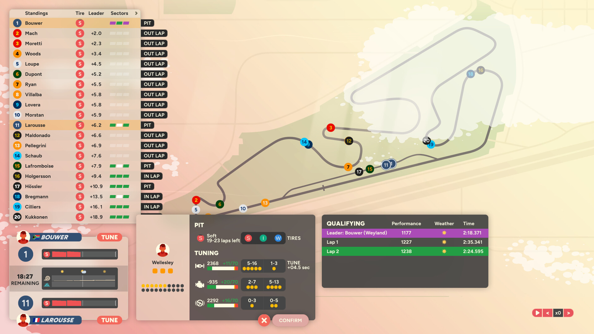  The Art of Rally developer is trying something different: An F1 management game set in the 'golden era' of 1970s excess 