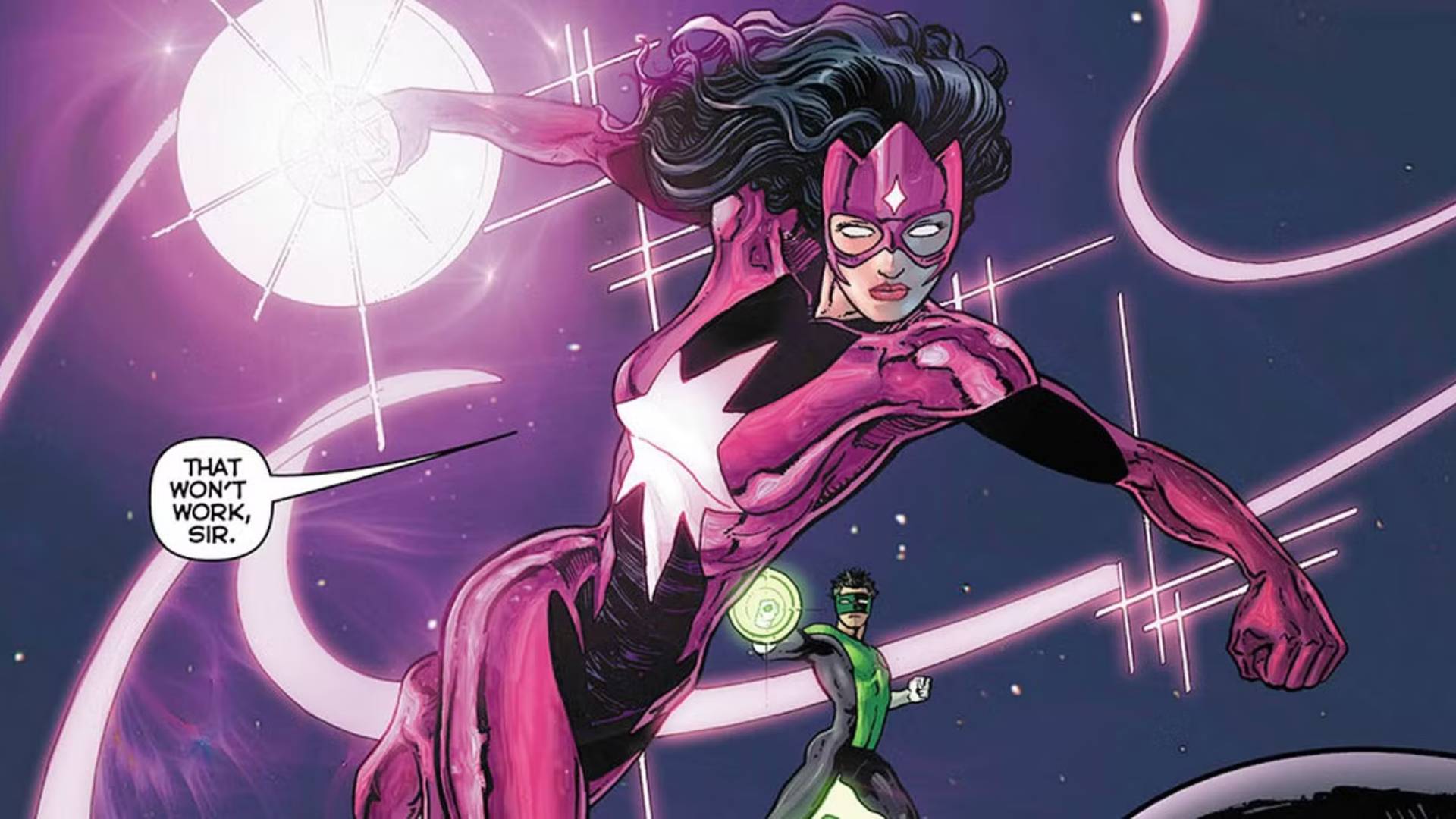 Carol Ferris / Star Sapphire in the DC Comics