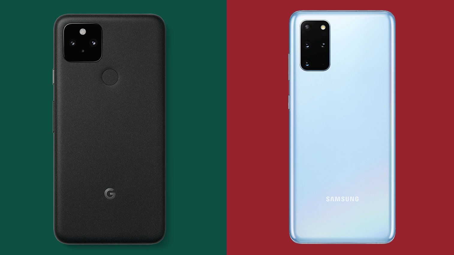 Google Pixel 5 vs Samsung Galaxy S20 contrasting routes to the