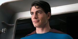 superman returns brandon routh in costume