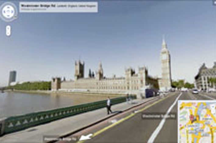 Google Street View in London