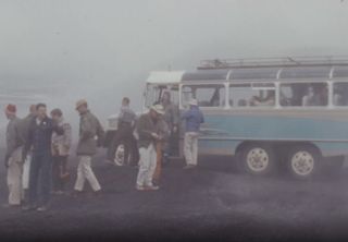 A still from footage of astronauts visiting Iceland to study geology, one of dozens of clips making up a National Archives Citizen Archivist Mission focused on NASA.