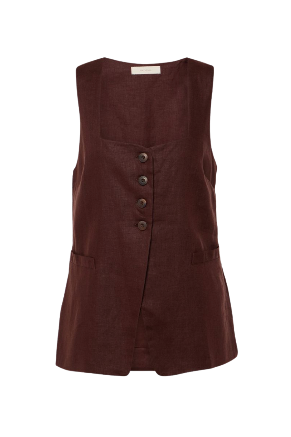 Faithfull, Maya Linen Vest