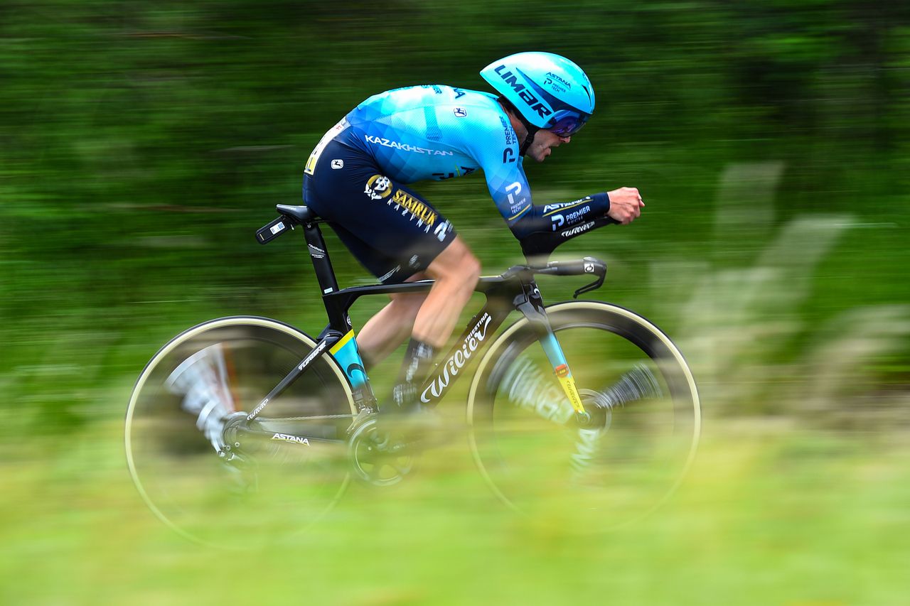 Criterium du Dauphine 2021 73rd Edition 4th stage Firminy Roche La Moliere 164 km 02062021 Ion Izaguirre ESP Astana Premier Tech photo Dario BelingheriBettiniPhoto2021