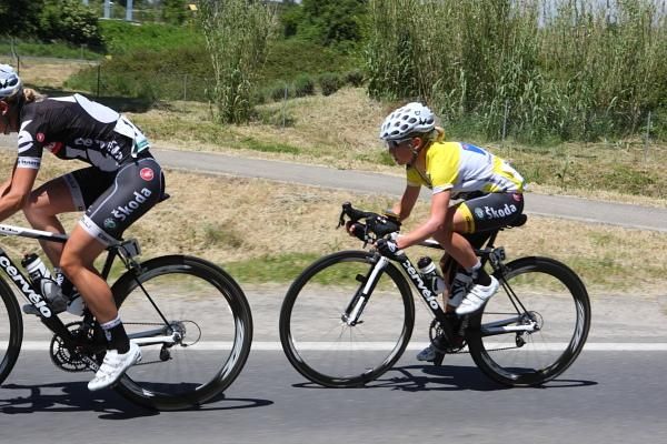 Emma Pooley (Cervelo Test Team) was grateful for the efforts of her team-mates throughout the tour.