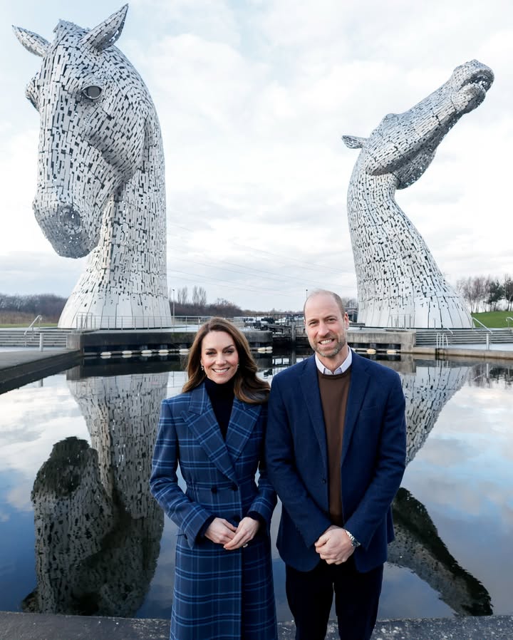 Prince and Princess of Wales Visit Scotland