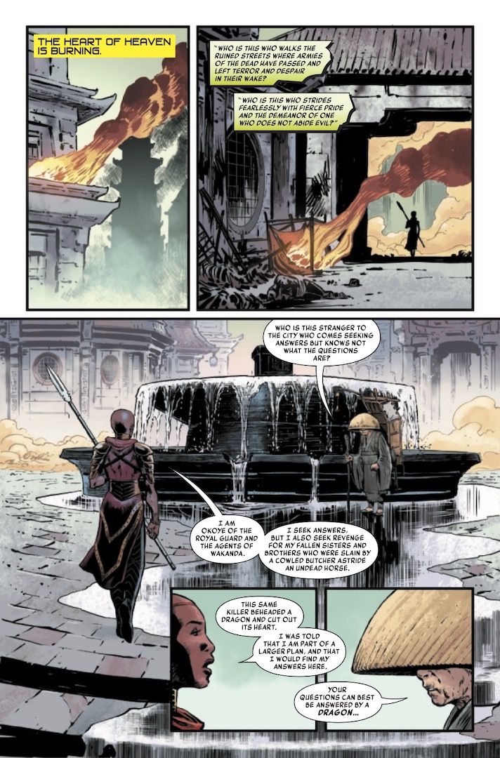 page from Iron Fist: Heart of the Dragon #4