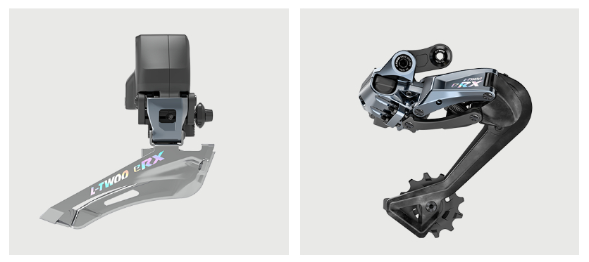 An LTwoo front and rear derailleur