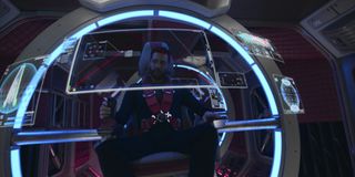 Scenes from season 5 of "The Expanse" on Amazon Prime Video.
