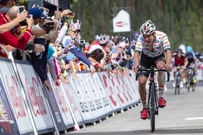 Serghei Tvetcov (Jelly Belly) suffers in for third on the stage.