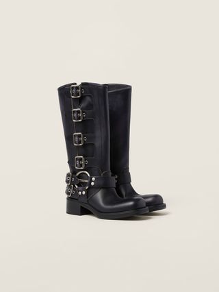 Miu Miu Leather Boots